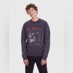 The Kooples Men's Black Graphic Sweater size small